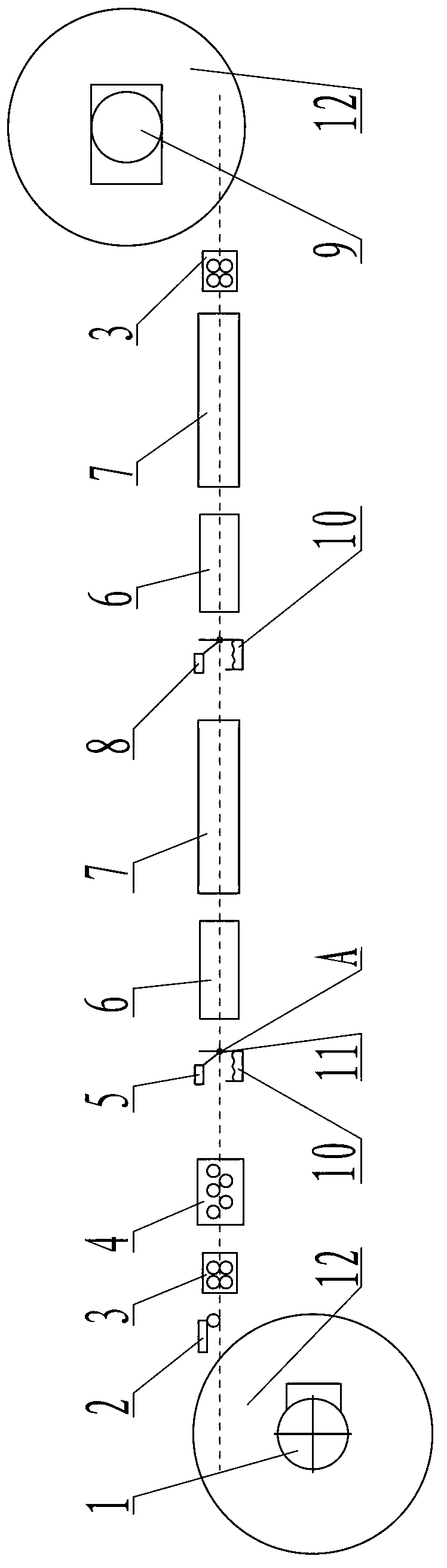 Method and device for manufacturing hydrophilic copper pipe