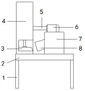 Device used for marking histological embedding box