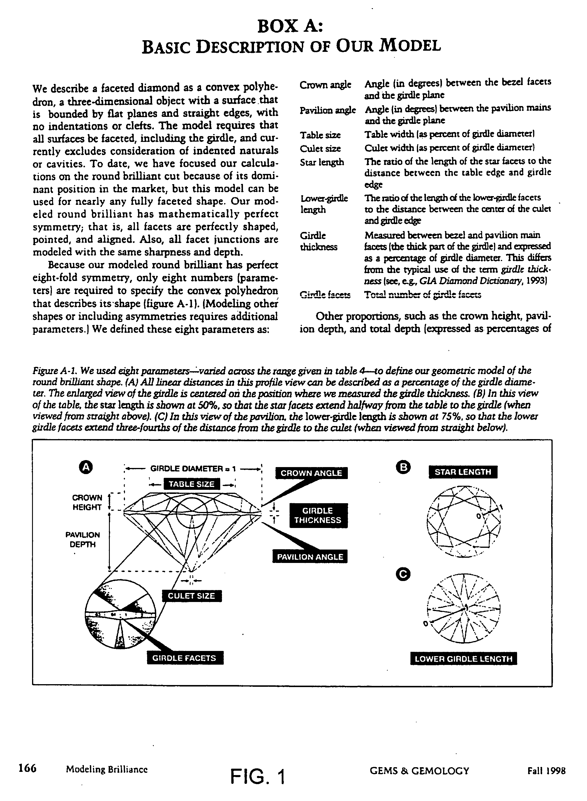 Systems and methods for evaluating the appearance of a gemstone
