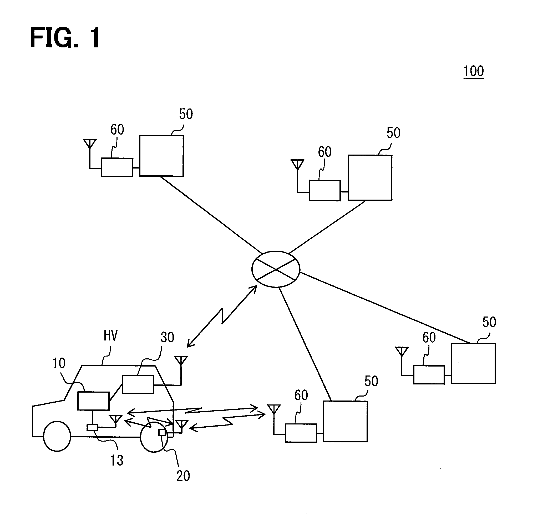 Facility-use management system, in-vehicle control apparatus, and in-facility apparatus