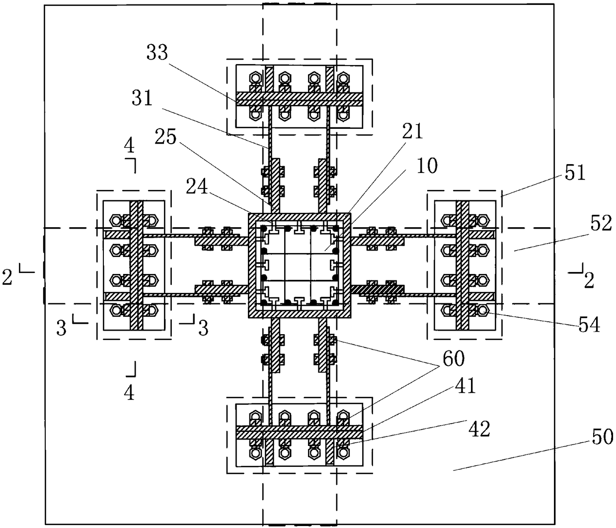 Performance-recoverable mass tuning damping structure without additional mass block