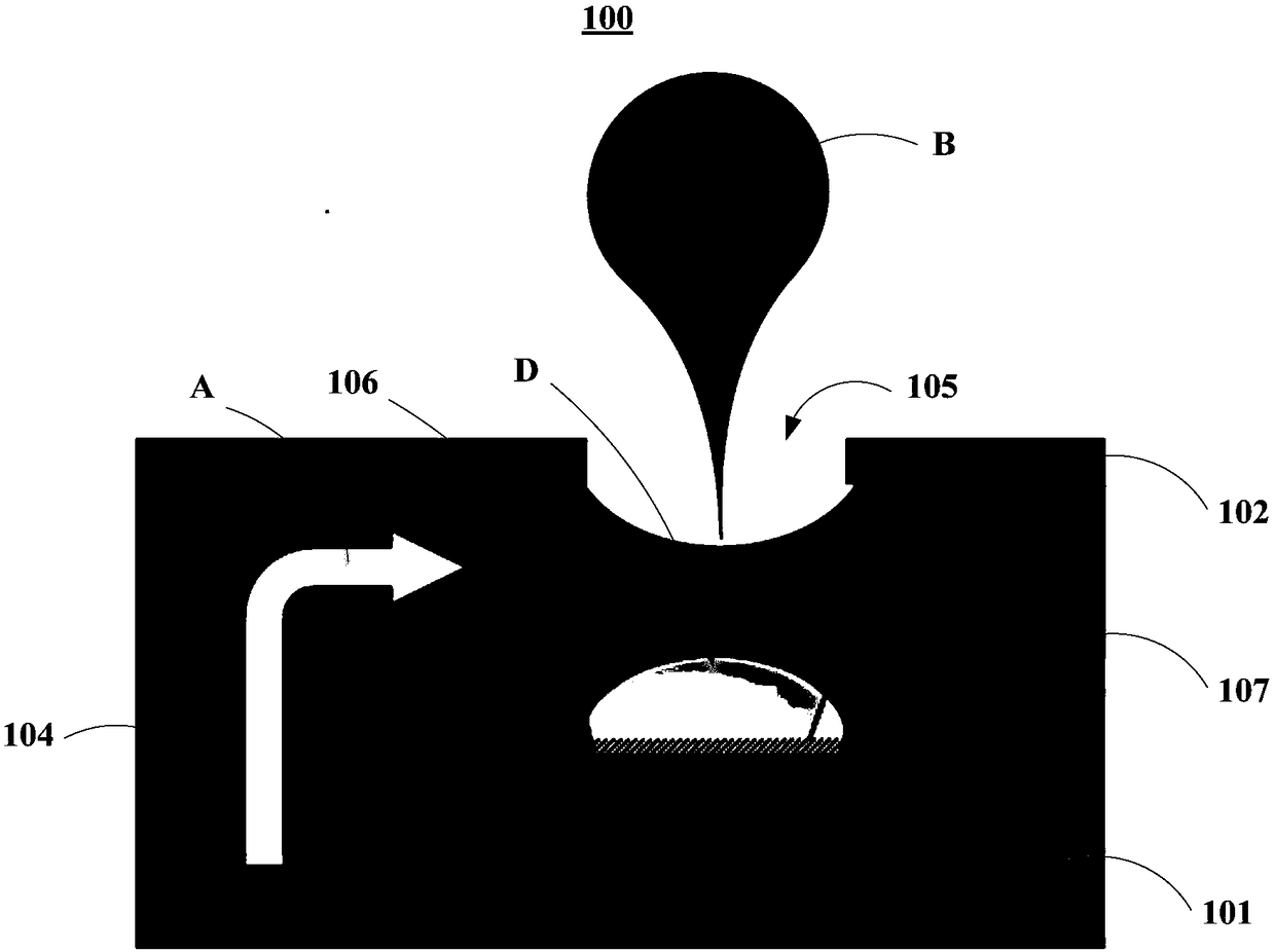 Gene transfection device and gene transfection method