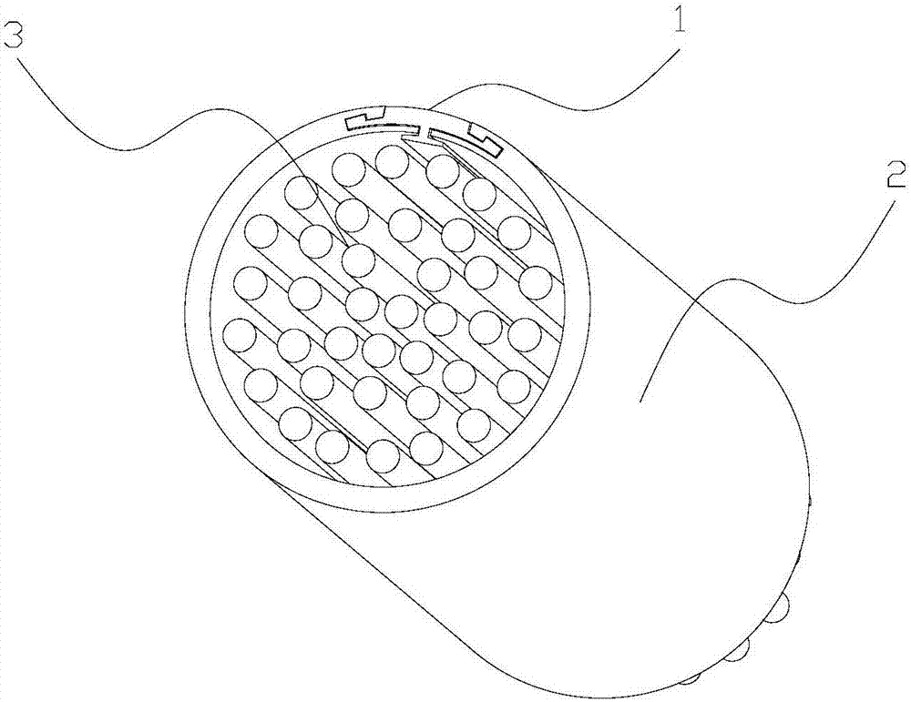 Electric fitting wire harness capable of easy dismounting