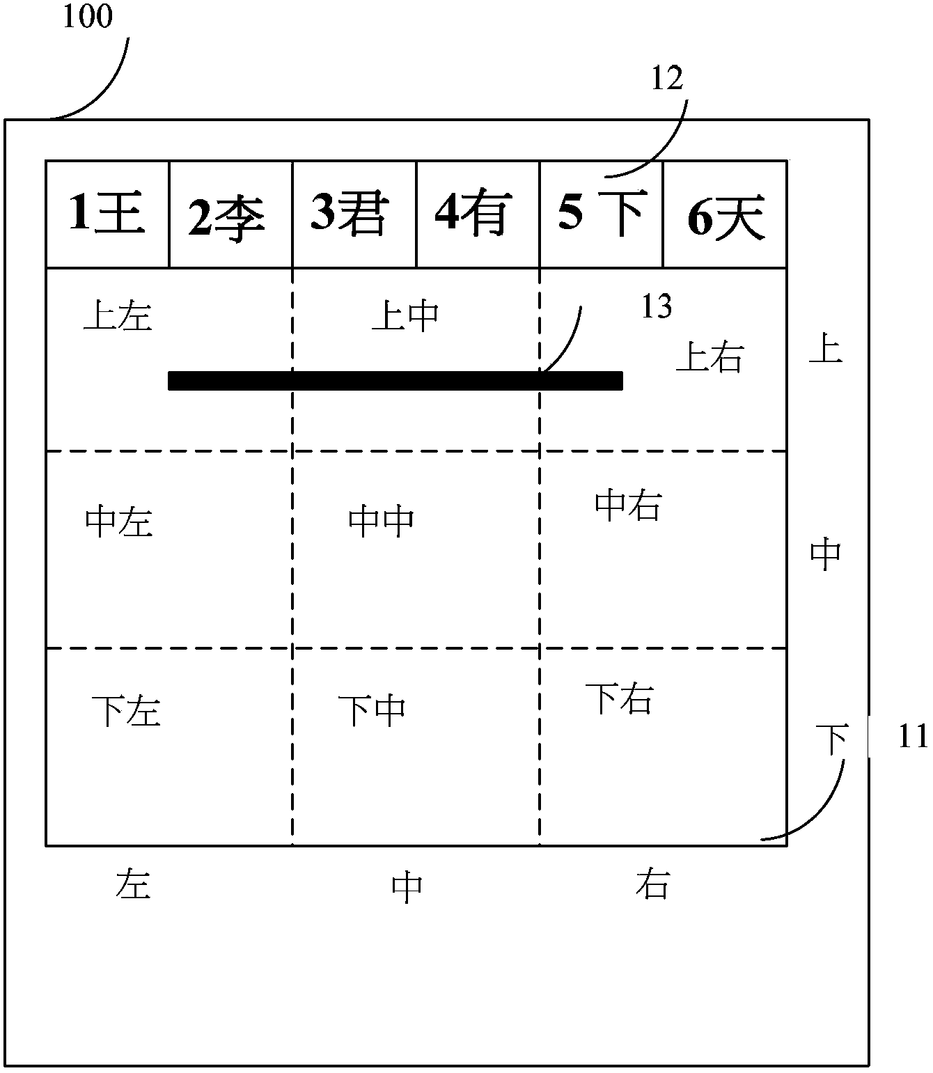 Handwritten Chinese character input method and electronic device with same