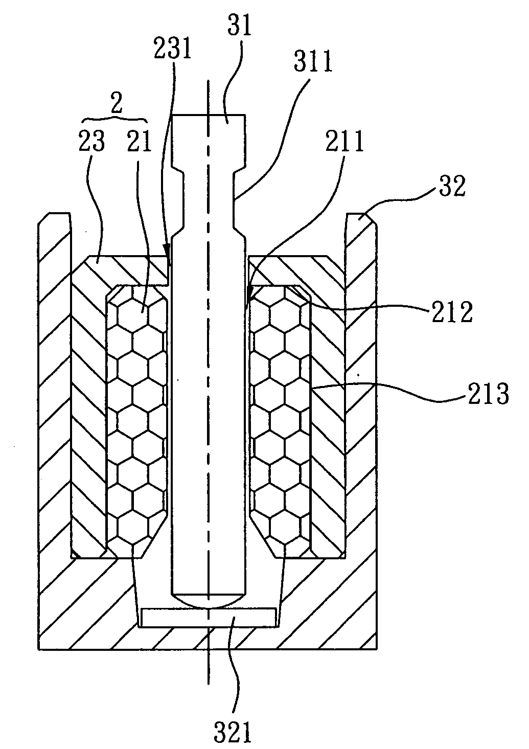 Fan, motor and bearing structure thereof