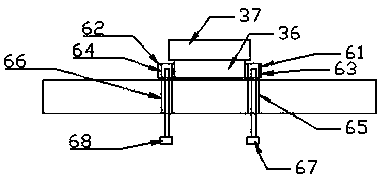 Electromagnetic demonstrator with height adjusting structure for physical teaching