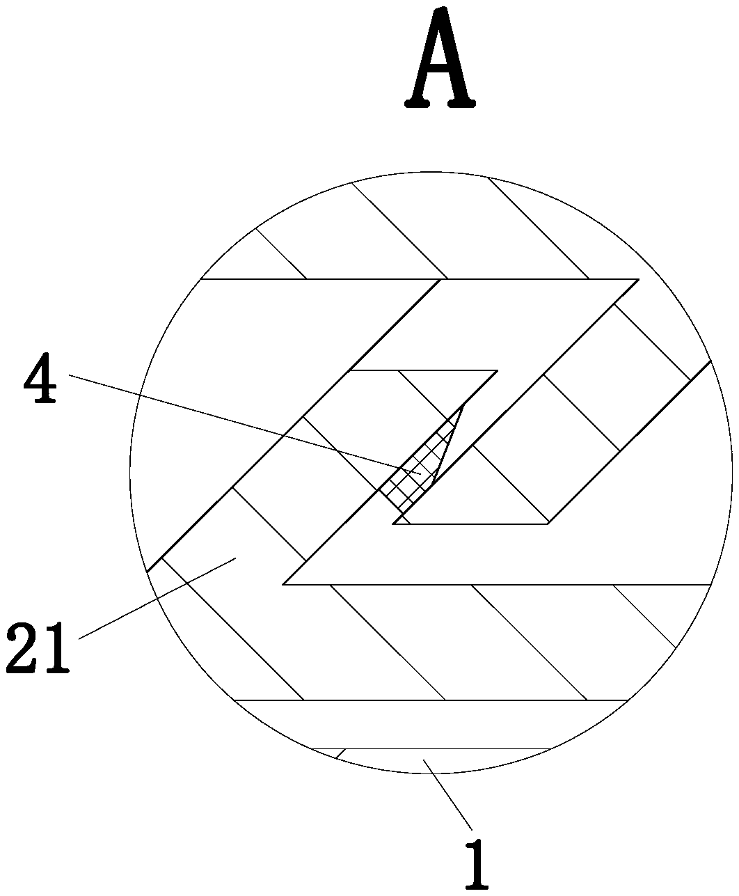 Hot water conveying hose