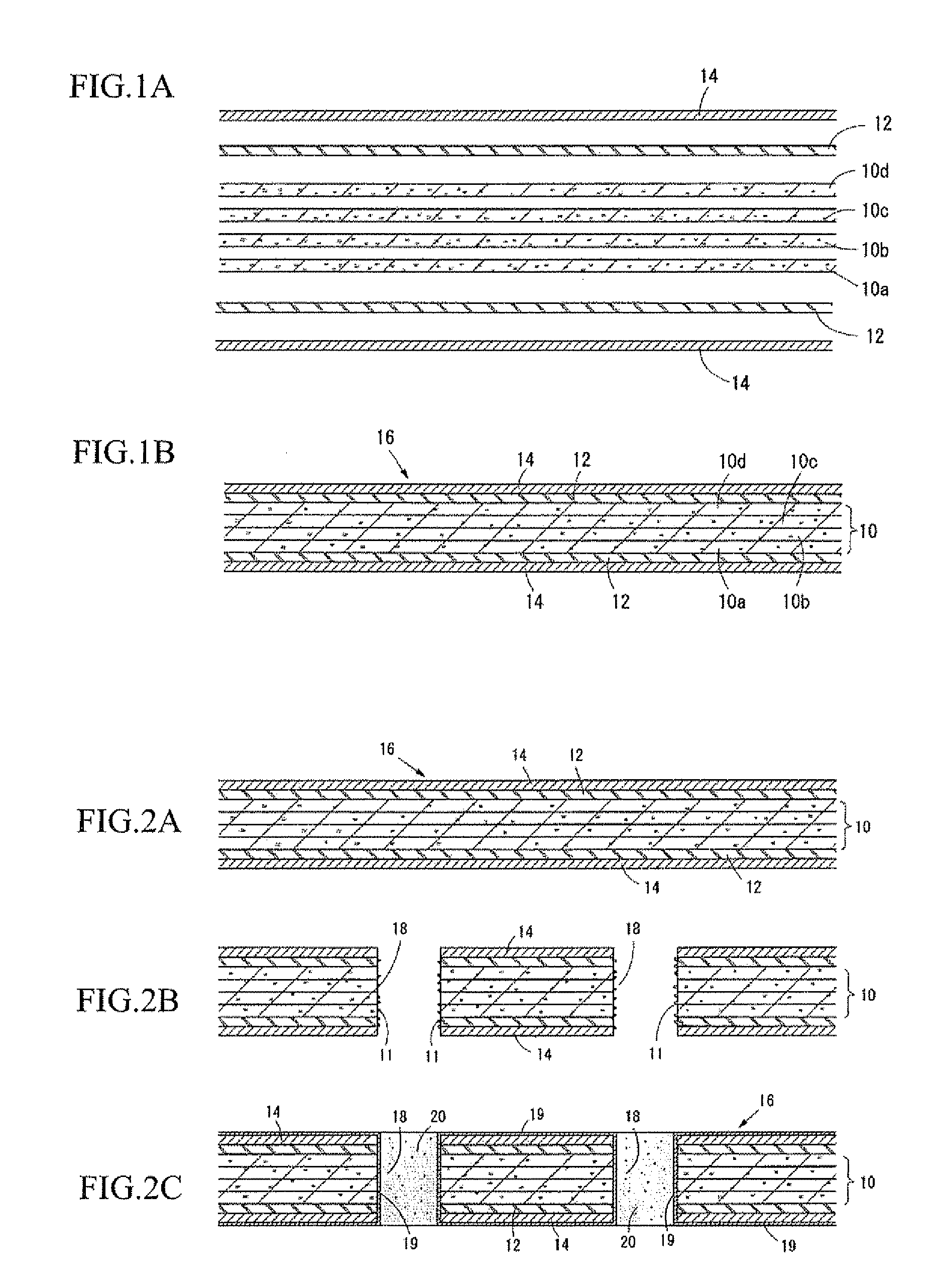 Core member and method of producing the same