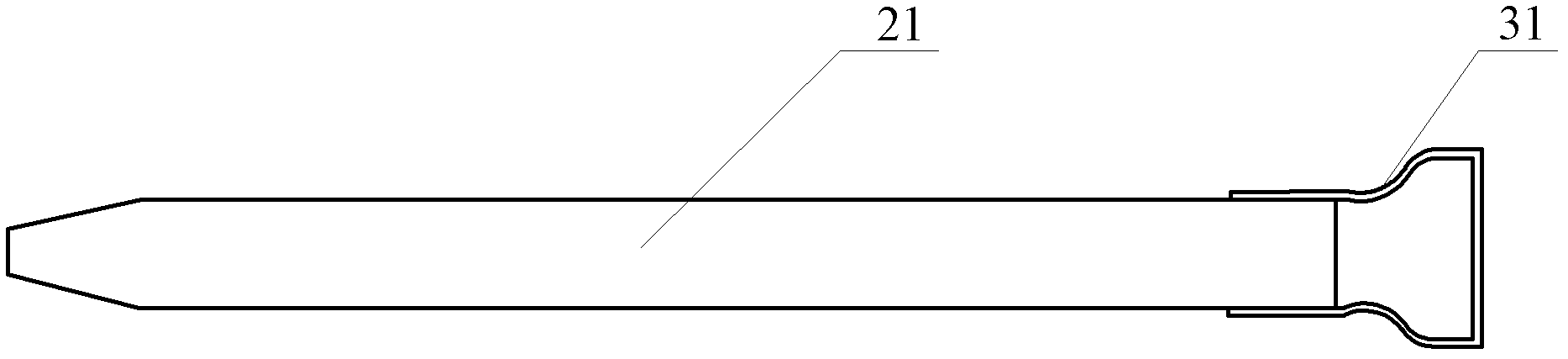 Plastic covered agricultural implement and forming method thereof