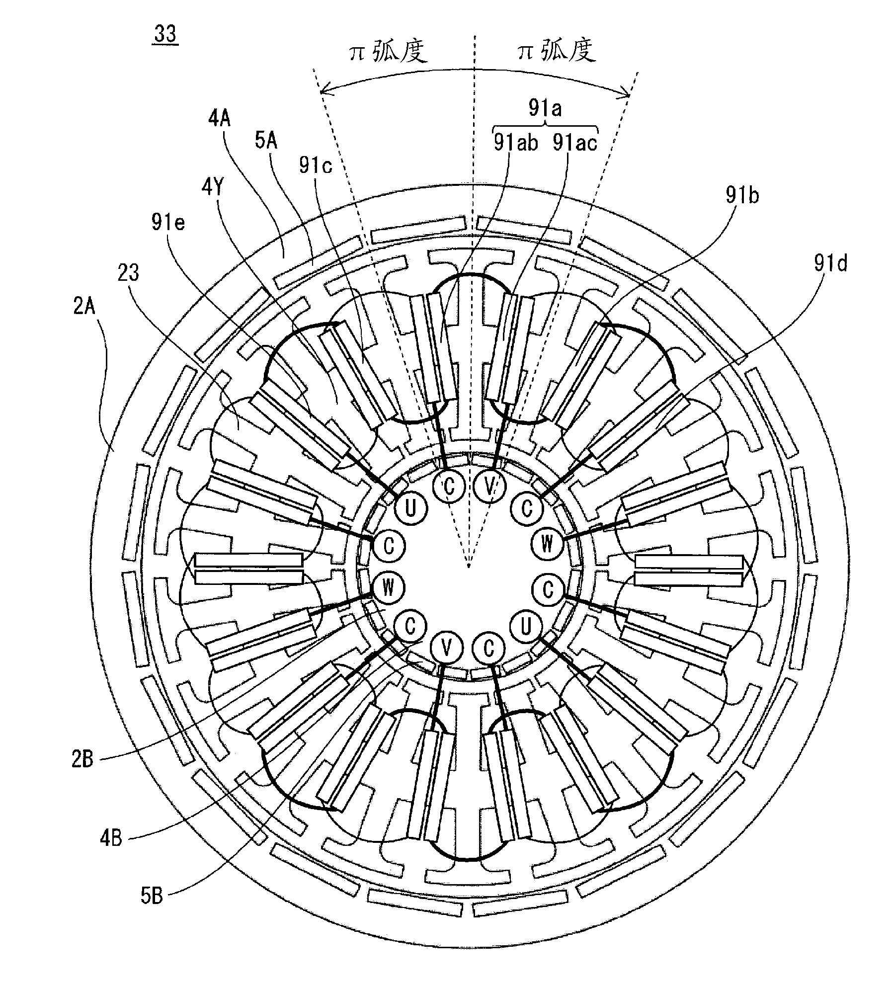 Synchronous motor and system for driving synchronous motor