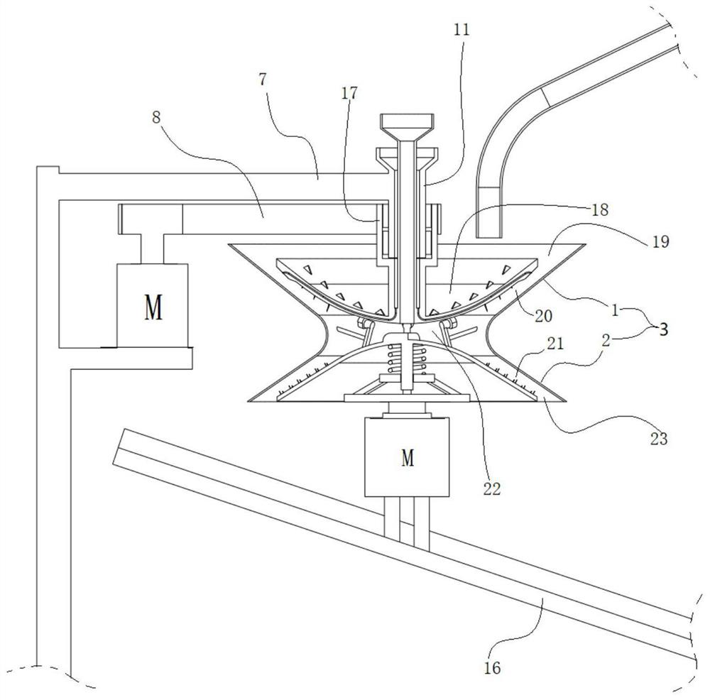 Compound microbial fertilizer preparation equipment and preparation process