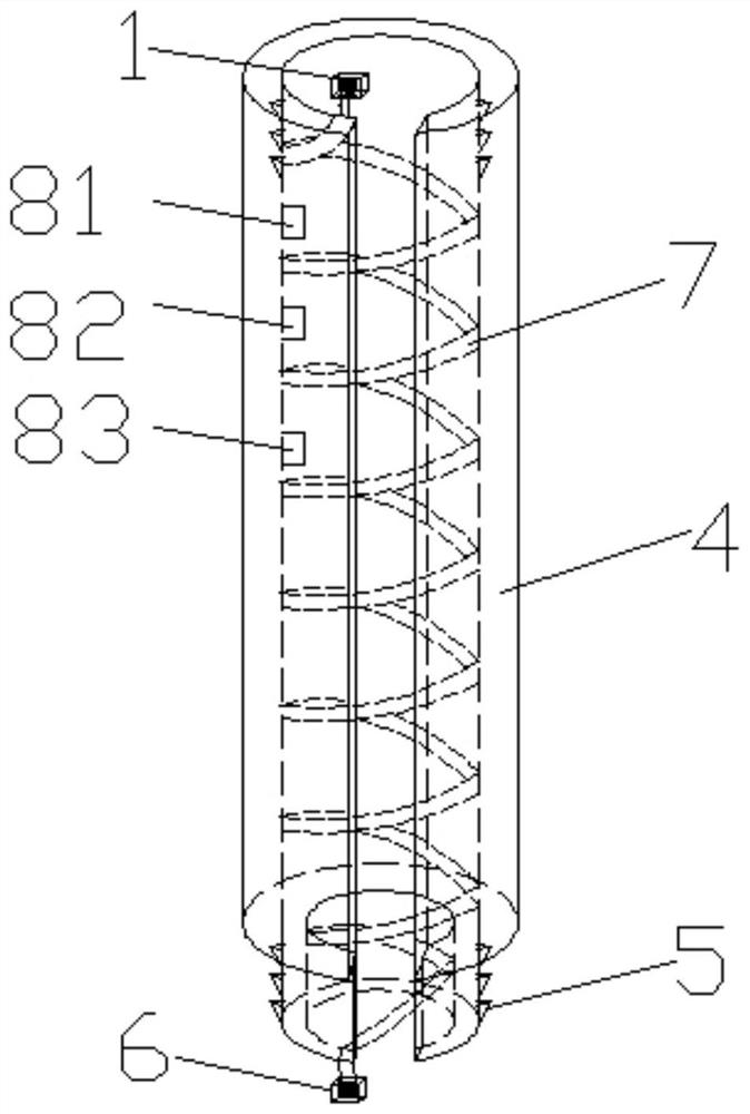 Construction and use method of deicing and snow melting protection device for bridge stay cables