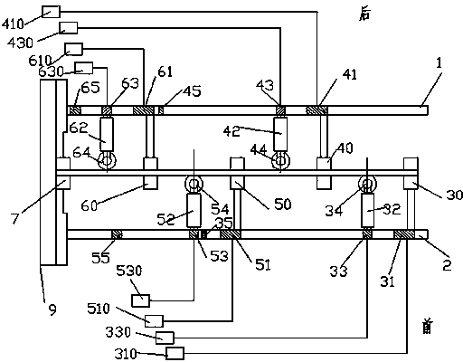 Furnace wire bending process adopting hydraulic cylinder type horizontal driver and bending force sensor