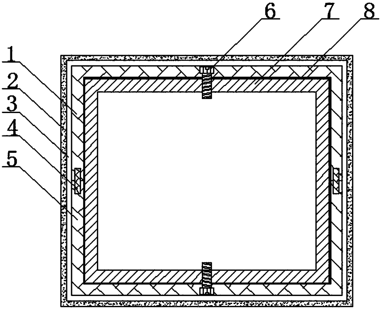 Pseudo-classic building beam and column wood-clad steel structure