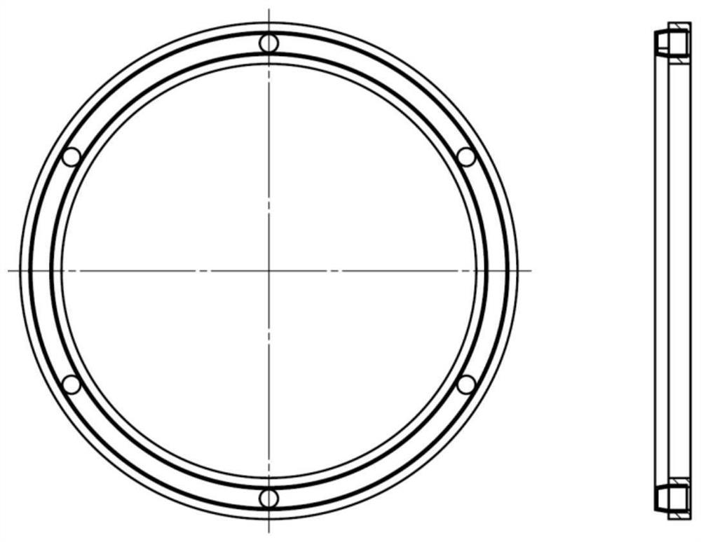 Electromagnetic sealing structure for photoelectric pod rotating shaft system