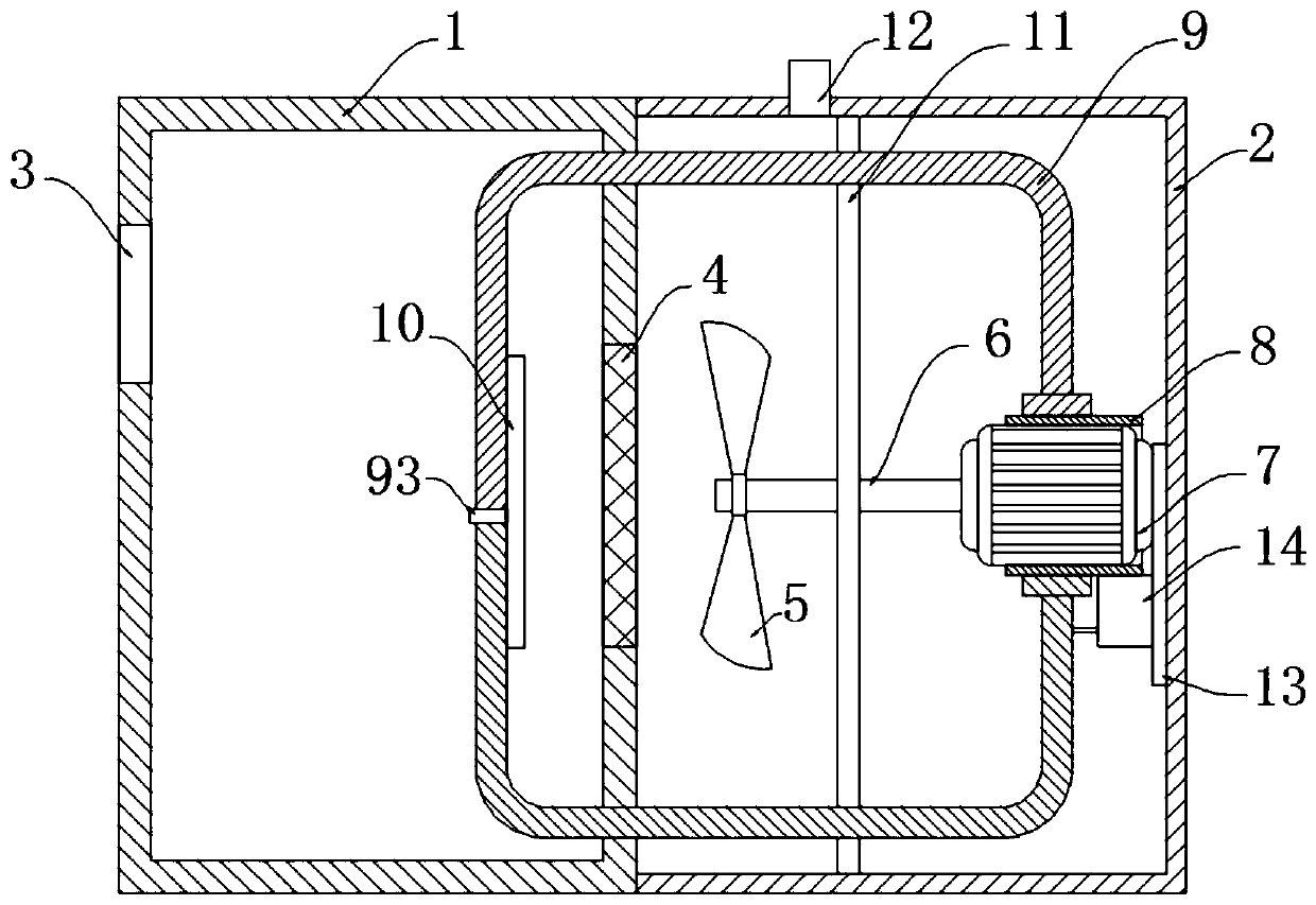 Filter screen anti-blocking device for dust collection equipment for textile
