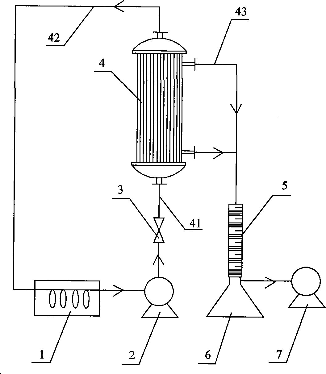 Concentration method for sugar liquid in cellulose alcoholic fermentation