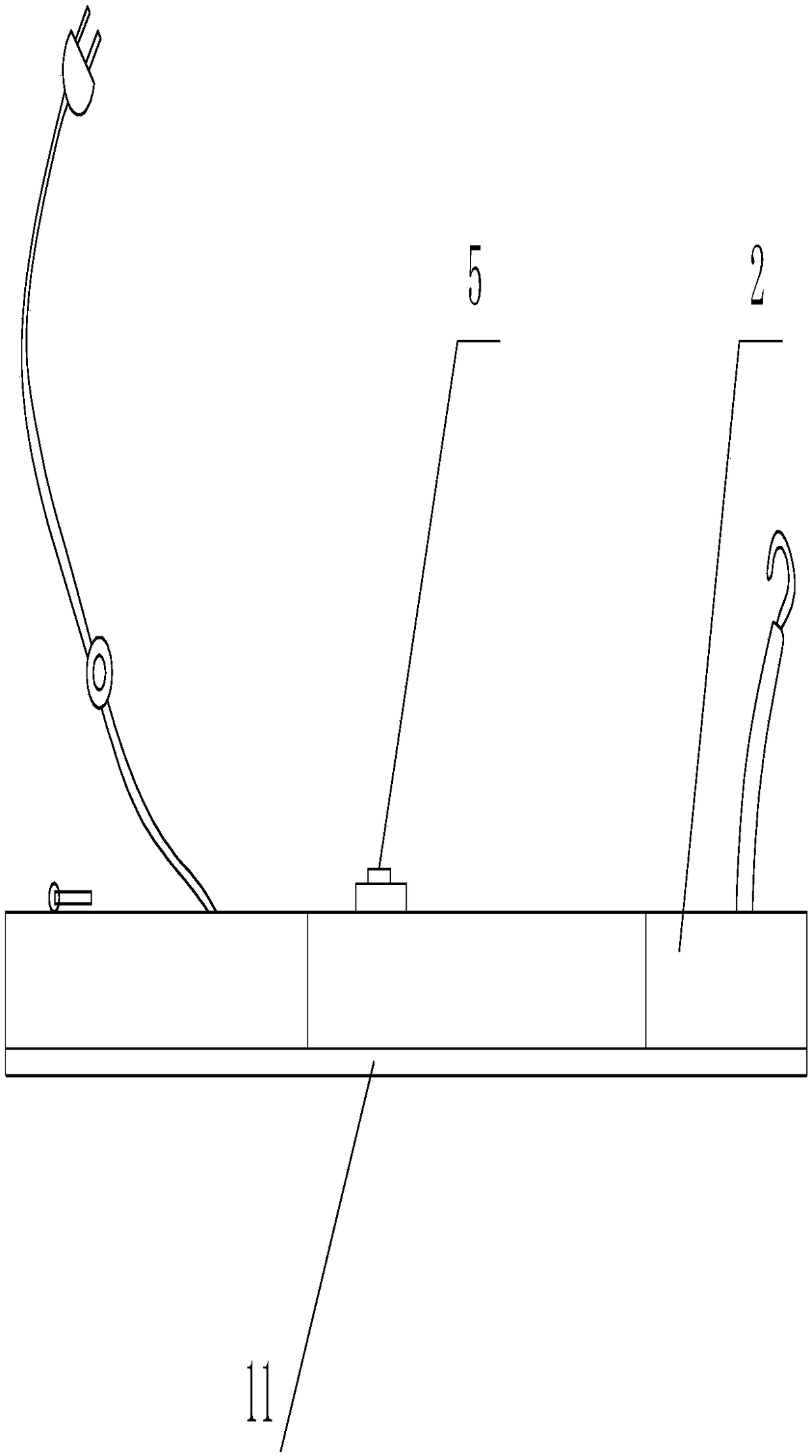 A stomach warming belt for adjuvant treatment of gastric ulcer