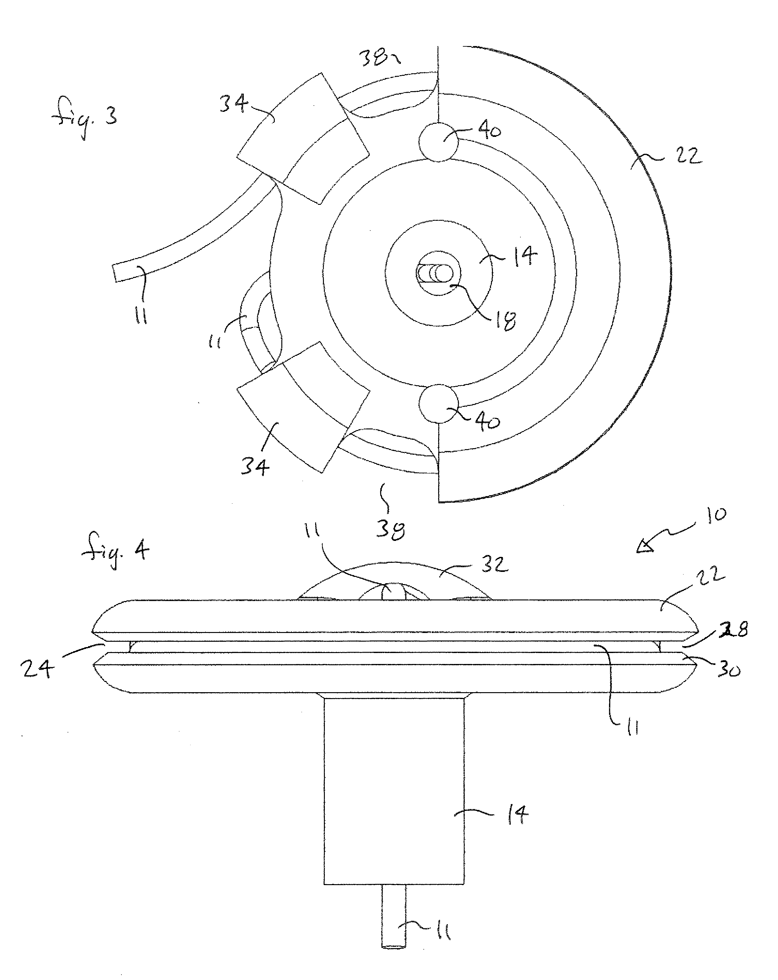 Anchoring device for securing intracranial catheter or lead wire to a patient's skull