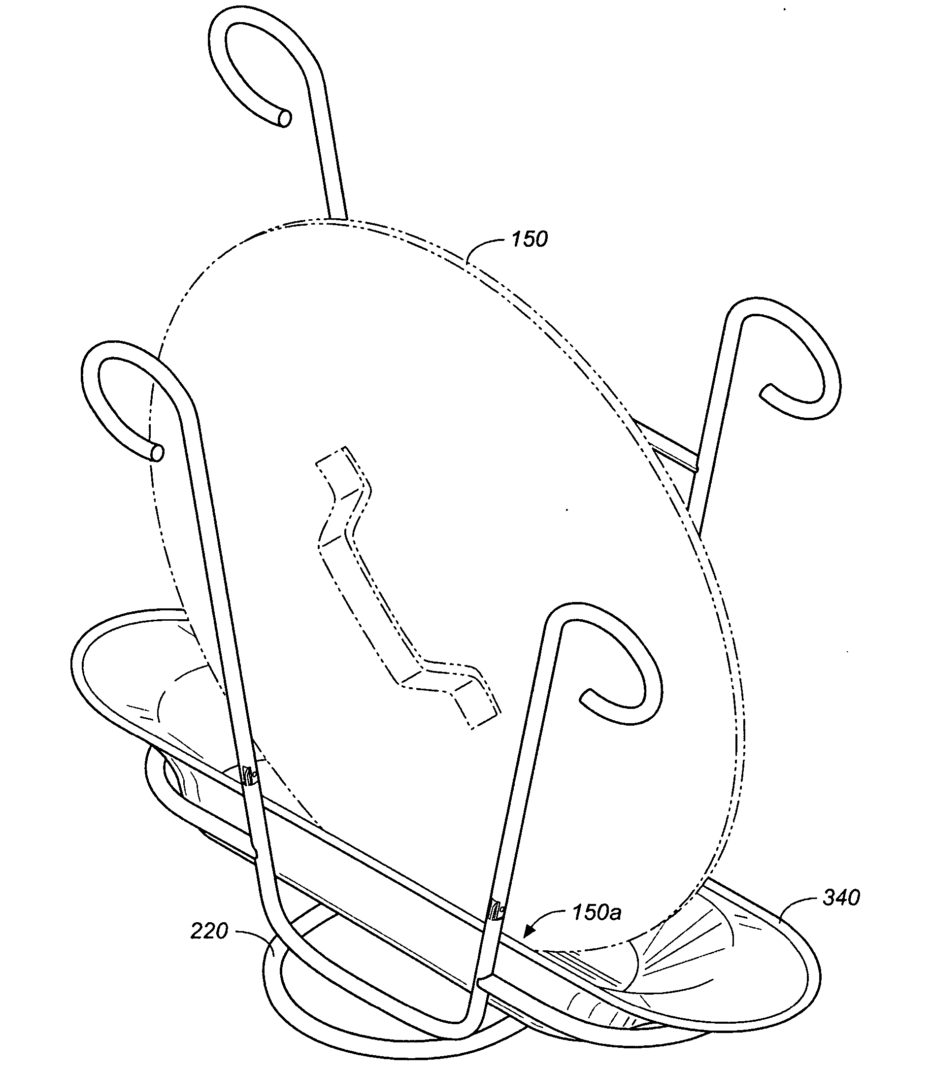 Cooking vessel lid holder with drip collection apparatus