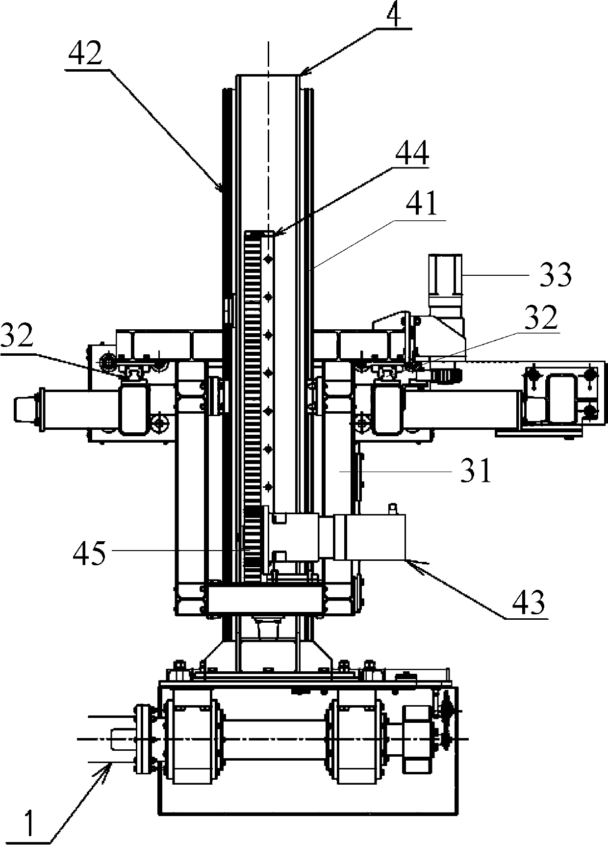 Cold-rolled steel coil inner ring automatic spot welding machine and using method thereof