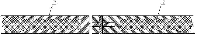 Connecting method for detachable conductor connector