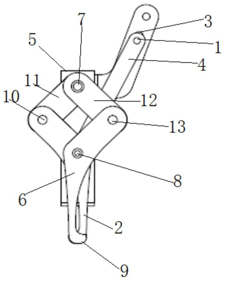 Lifting appliance for clamping cylinder cover finished product and clamping method