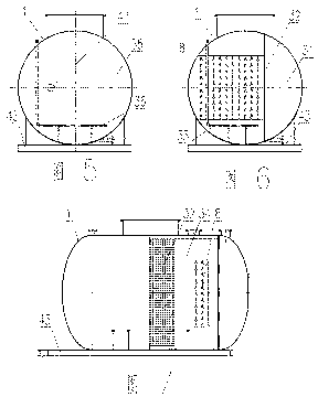 Continuous circulating pipe membrane bioreactor