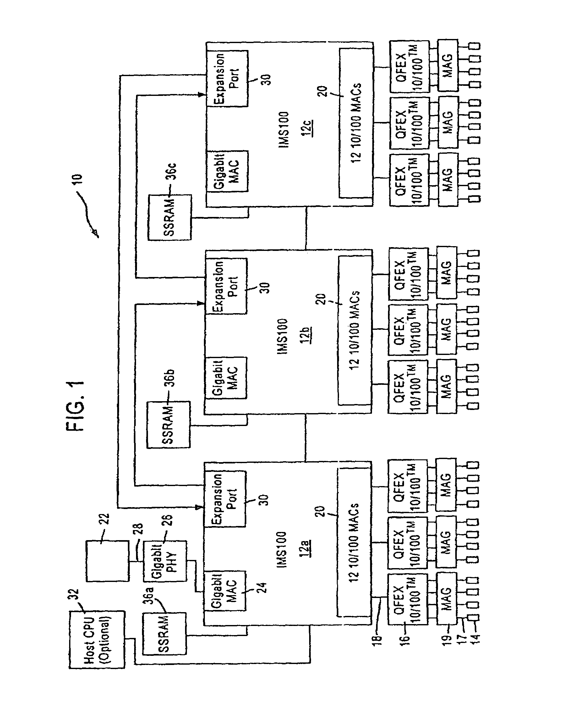Method and apparatus for locking a table in a network switch
