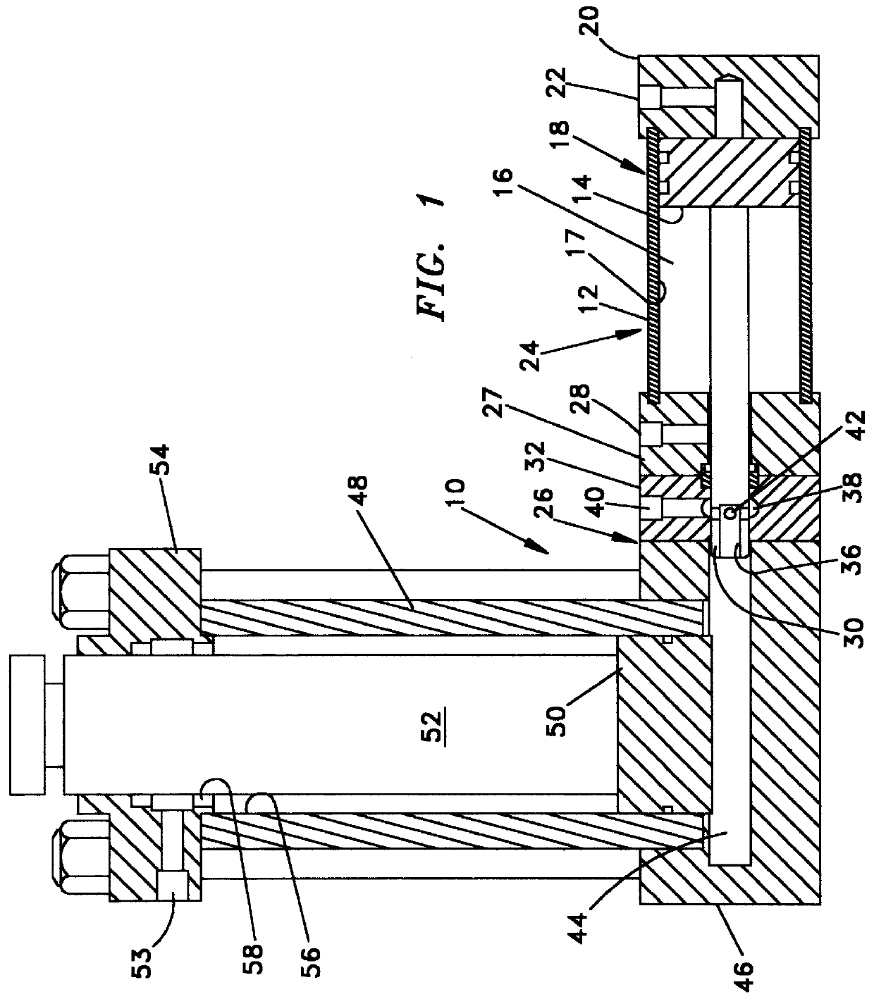 Fluid actuator system having means for internally increasing the fluid pressure therein