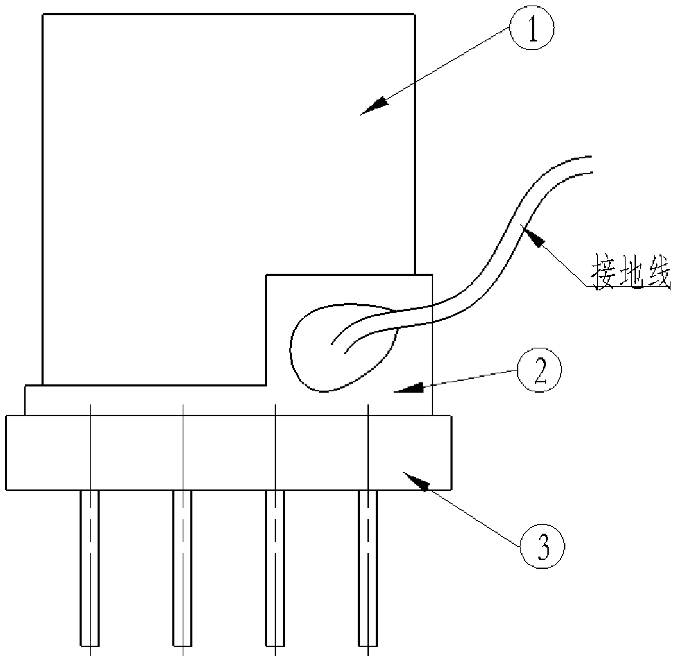 A Grounding Structure of Miniature Magnetic Latching Relay Used in Geosynchronous Orbit