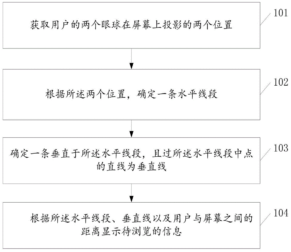 Method and terminal for displaying information