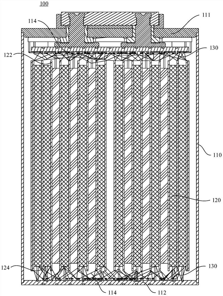 Cylindrical battery and energy storage device