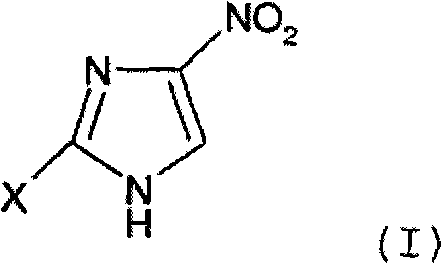 Methods for the production of 2-halo-4-nitroimidazole and intermediates thereof