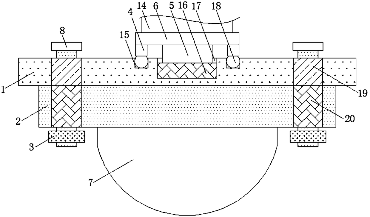 A mounting bracket for a security monitor for artificial intelligence equipment