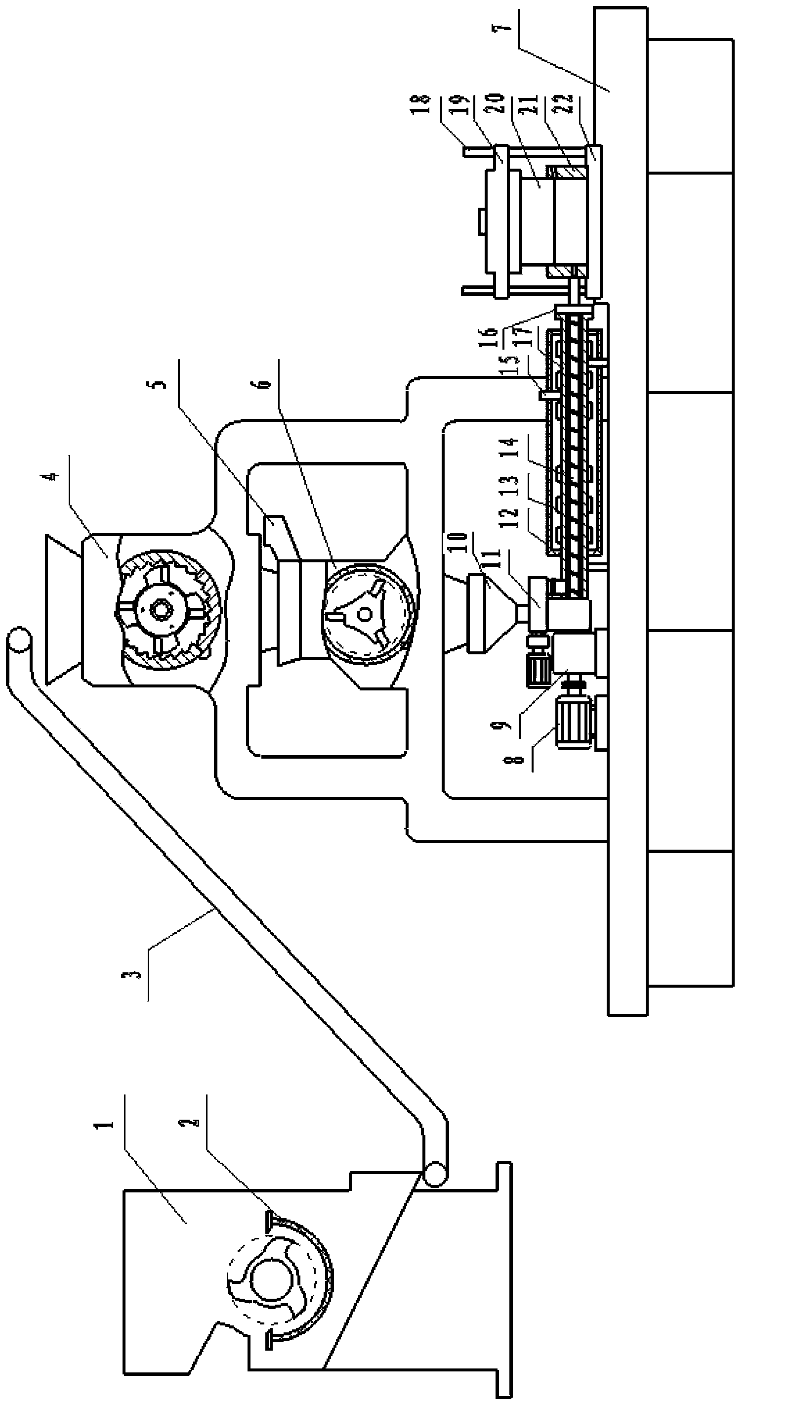 Device for regenerating waste and old thermosetting plastics, and technology thereof