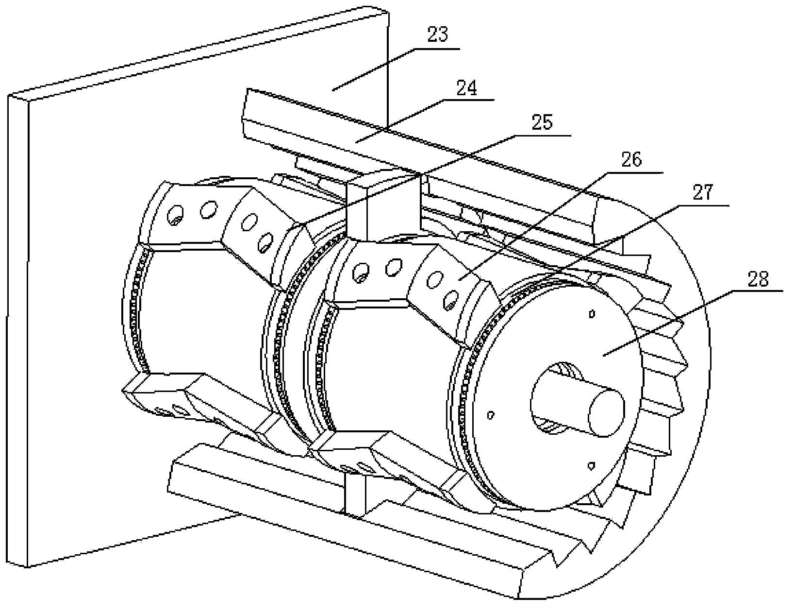 Device for regenerating waste and old thermosetting plastics, and technology thereof