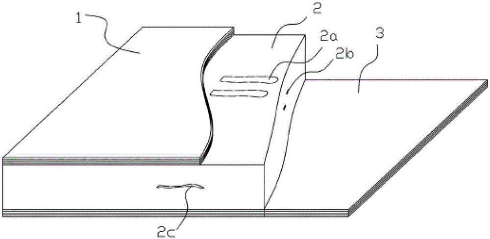 Directional shaving board and manufacturing method thereof