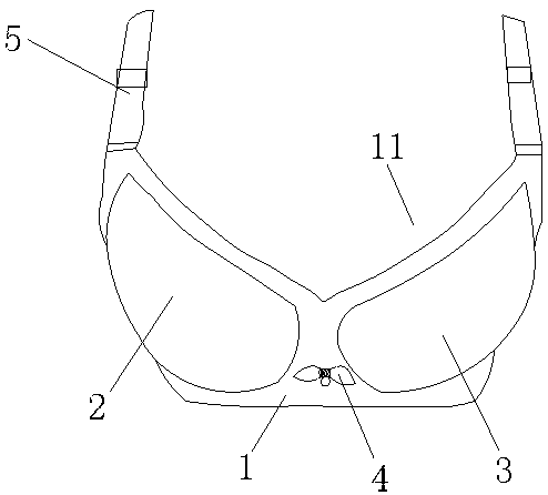 Steel rim-free lactation bra capable of preventing accidental exposure of breasts