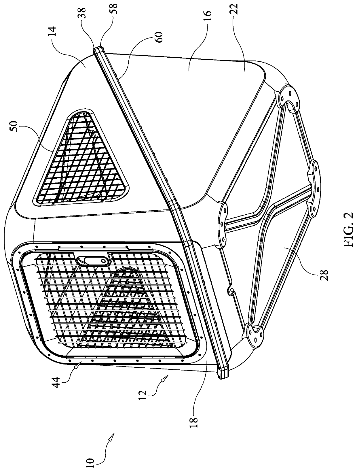 Pet kennel and method of construction