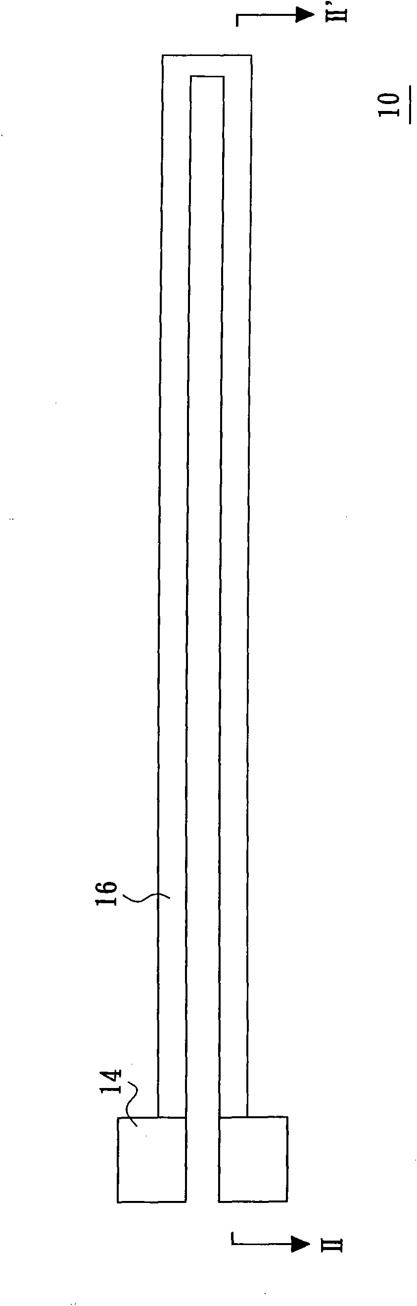 Micro electronmechanical element and micro electronmechanical spring element