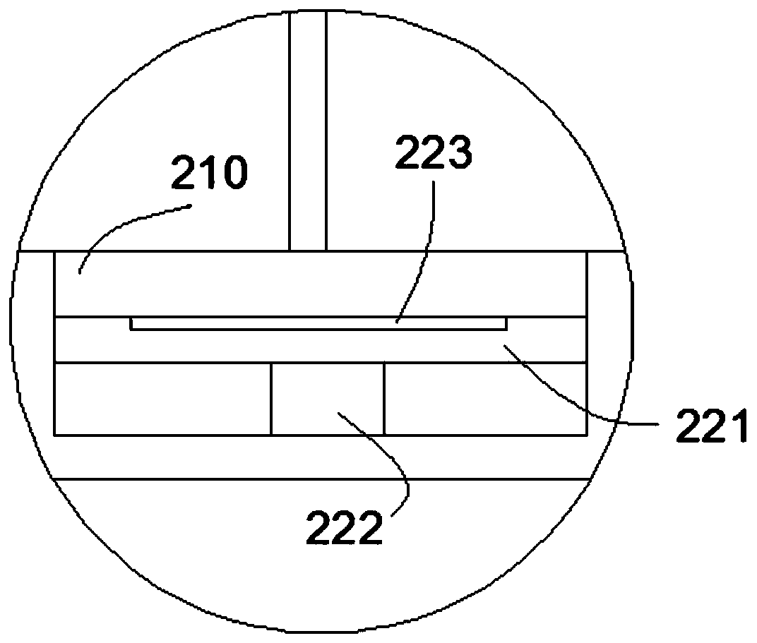 Chinese bacon slicing device capable of achieving automatic loading and unloading