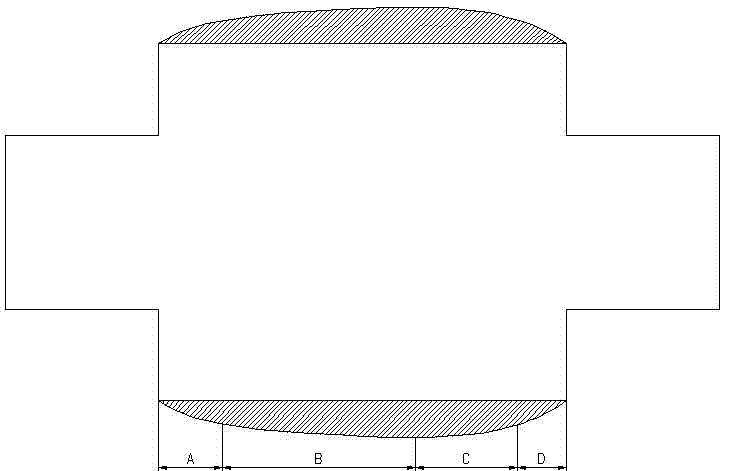 Heat-conducting oil heating roller