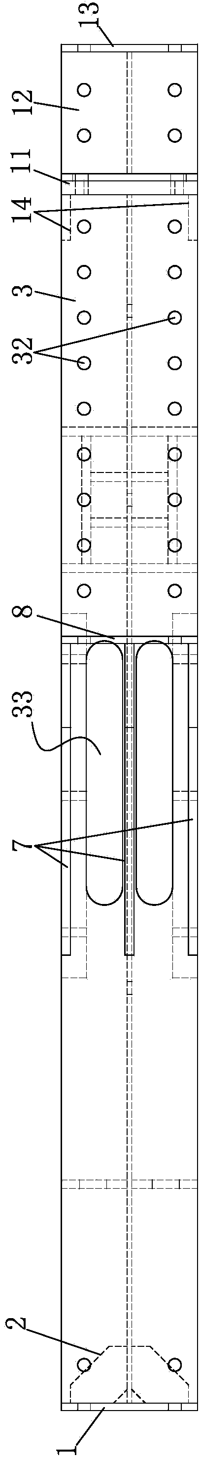 Steel strand anchor installation device and anchor seat thereof