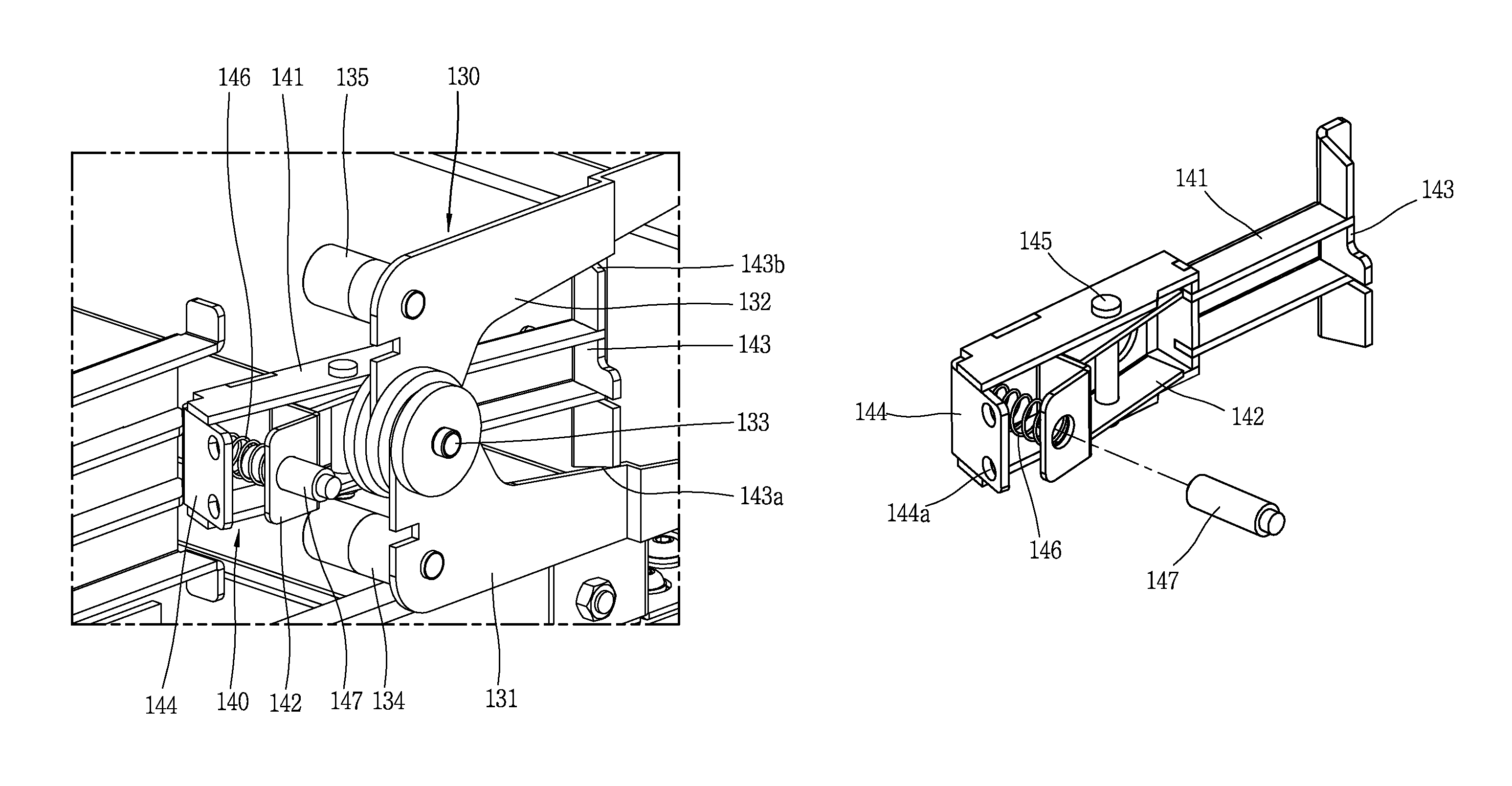 Circuit breaker having cradle with a shutter safety device