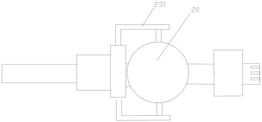 Cable assembly with constraint device, and network cable structure