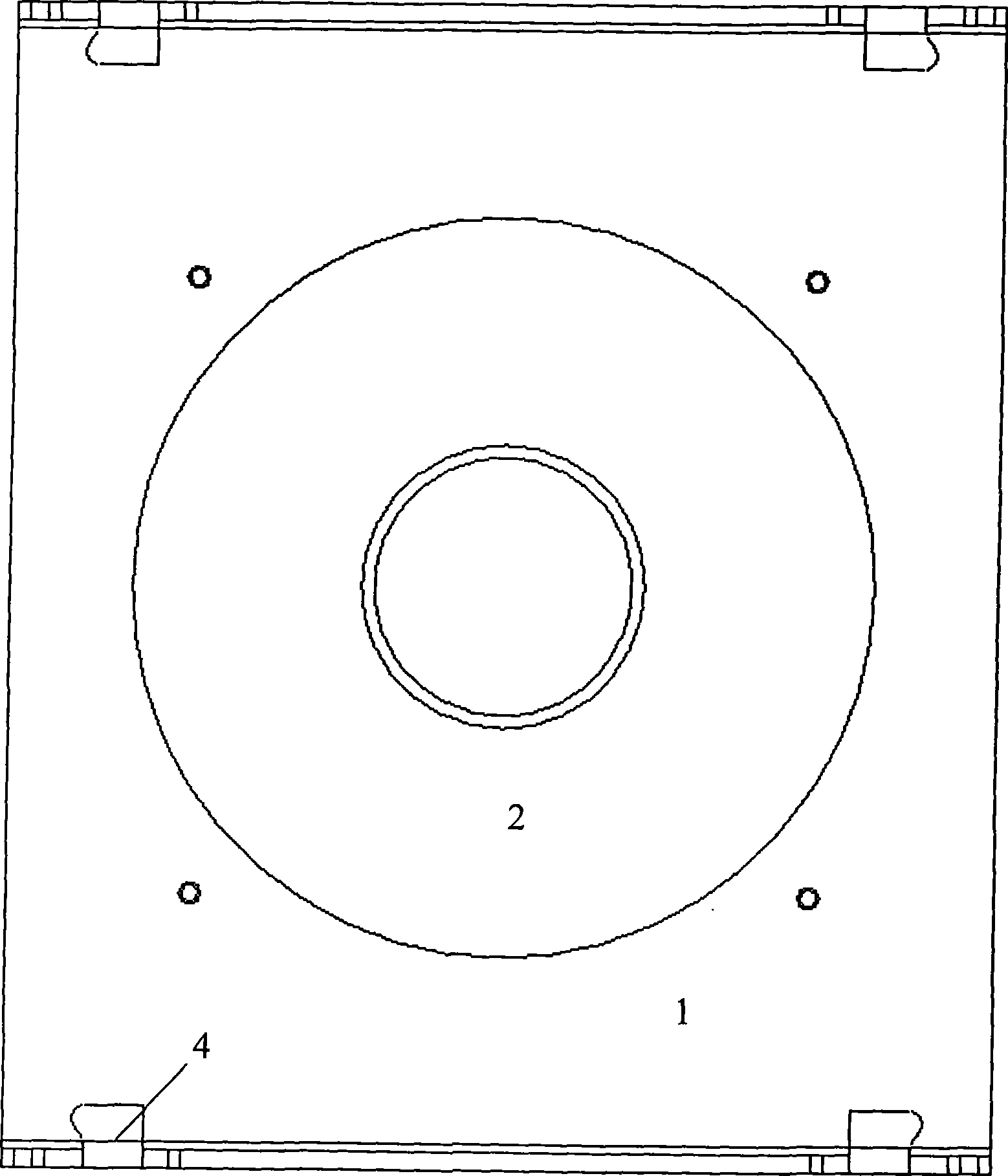 Top and bottom board for permatron