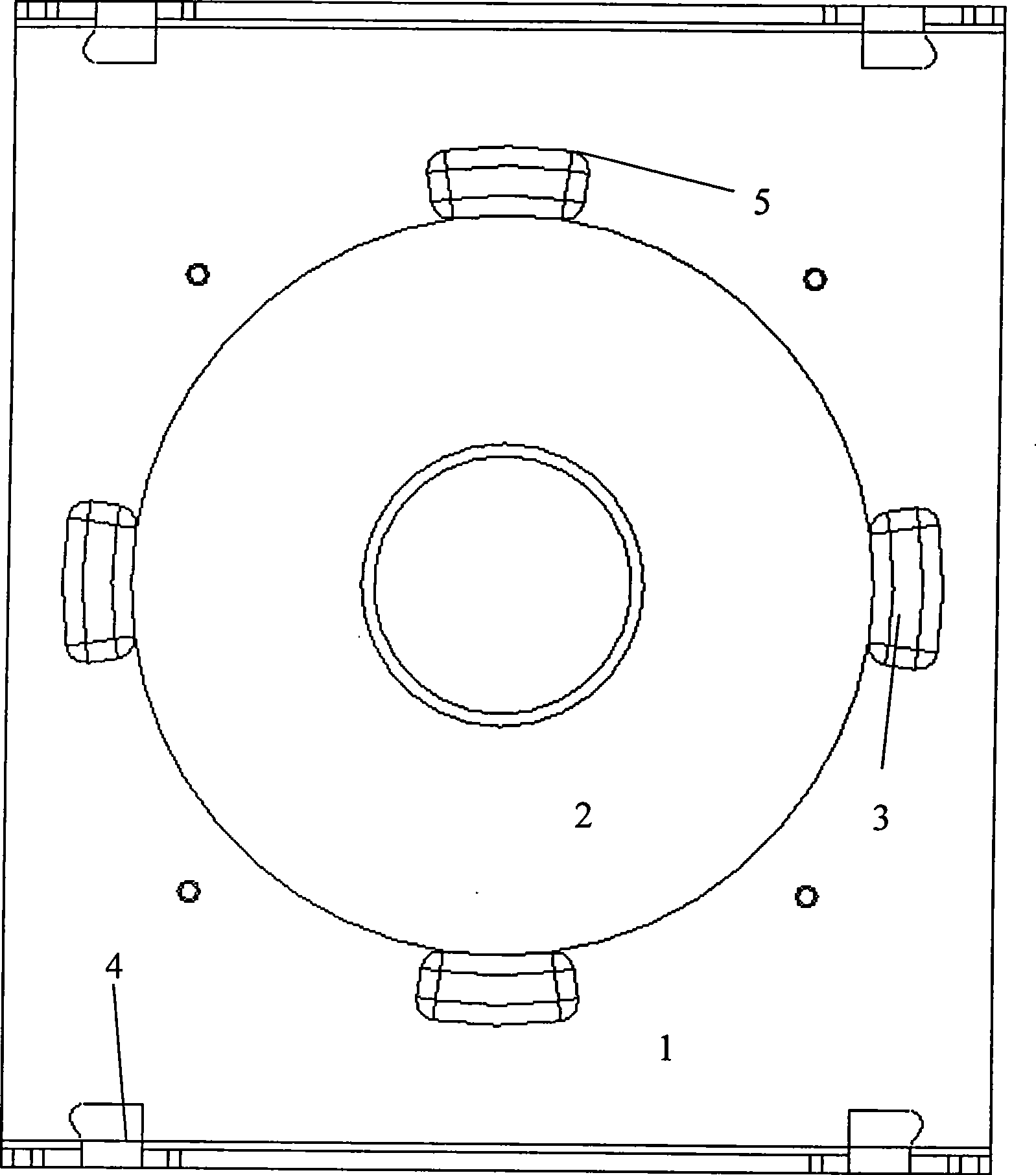 Top and bottom board for permatron