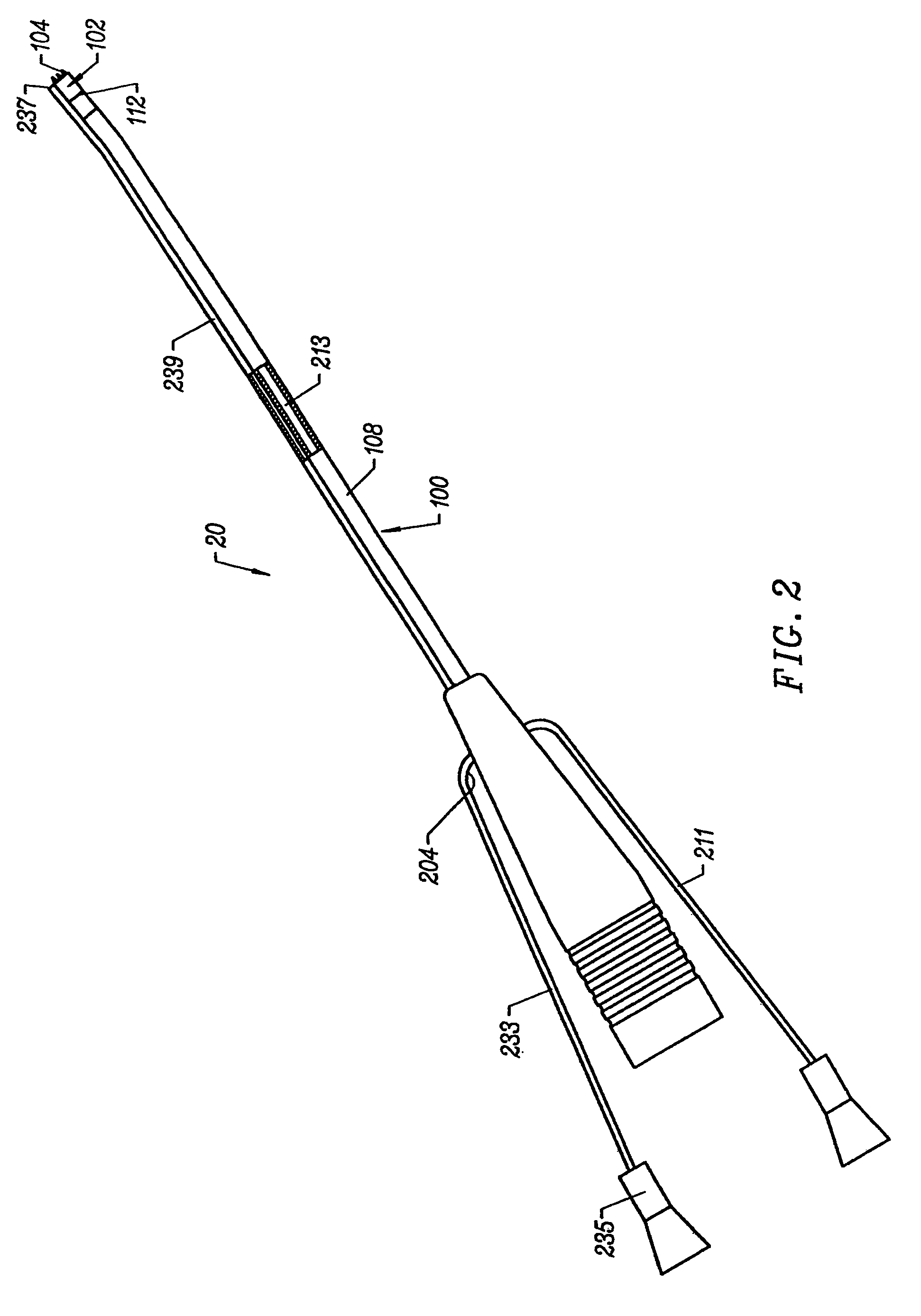 Electrosurgical probe with movable return electrode and methods related thereto