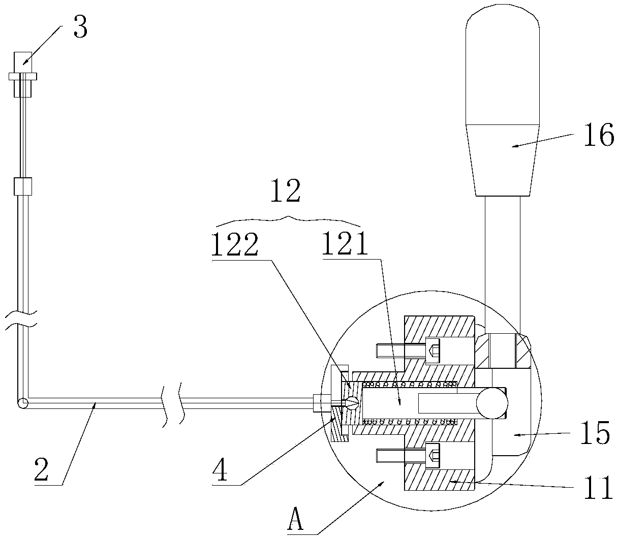 A knife-type switch quick transposition tool